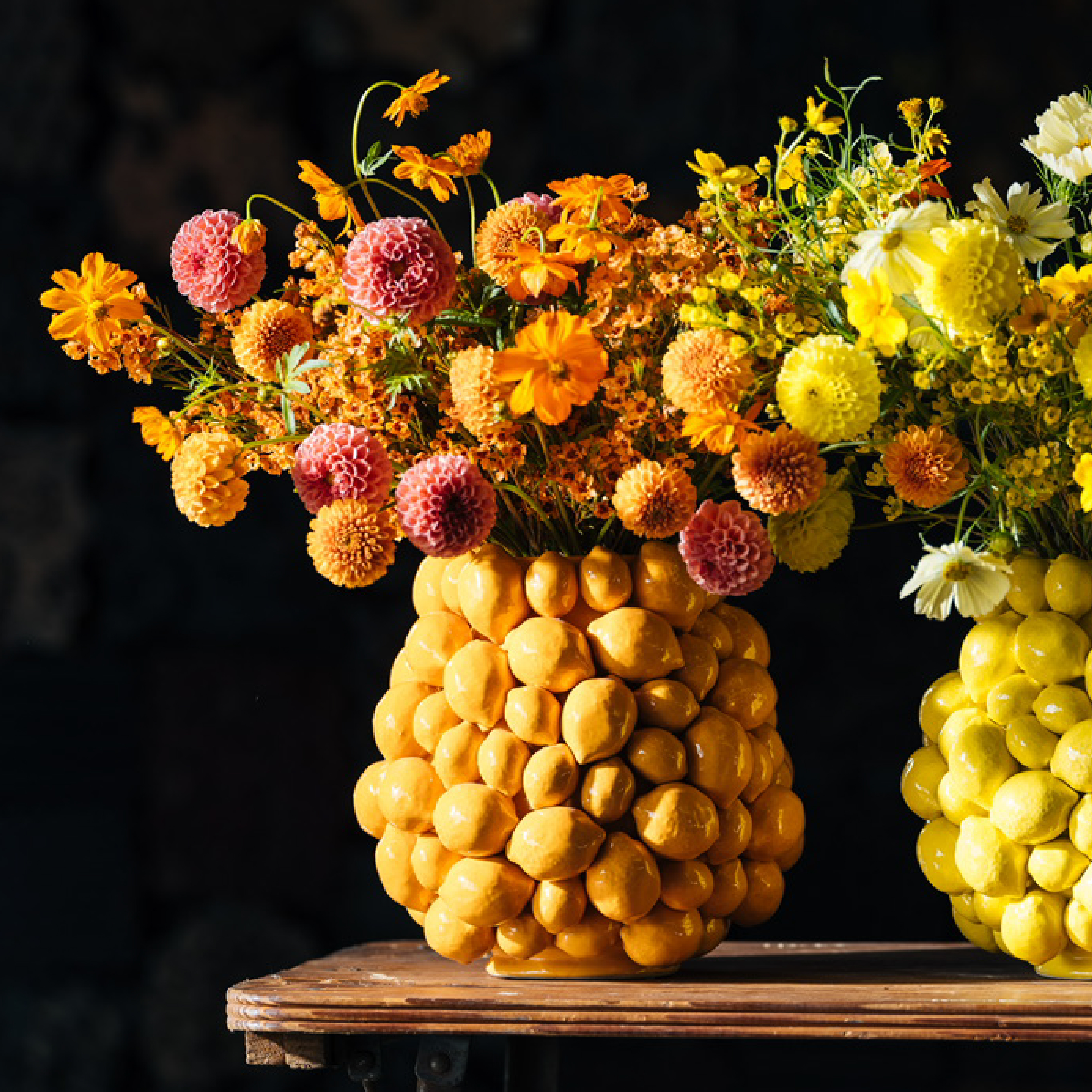 【予約販売】Vase citrus fruit orange